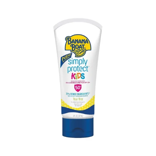 Banana Boat Kids Spf 50+ Tear Free, 25% Fewer Ingredients, 6 Oz